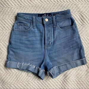 Hollister high-rise vintage stretch mom shorts